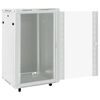 vidaXL 18U Network Cabinet with Swivel Feet 19" IP20 60x60x100 cm