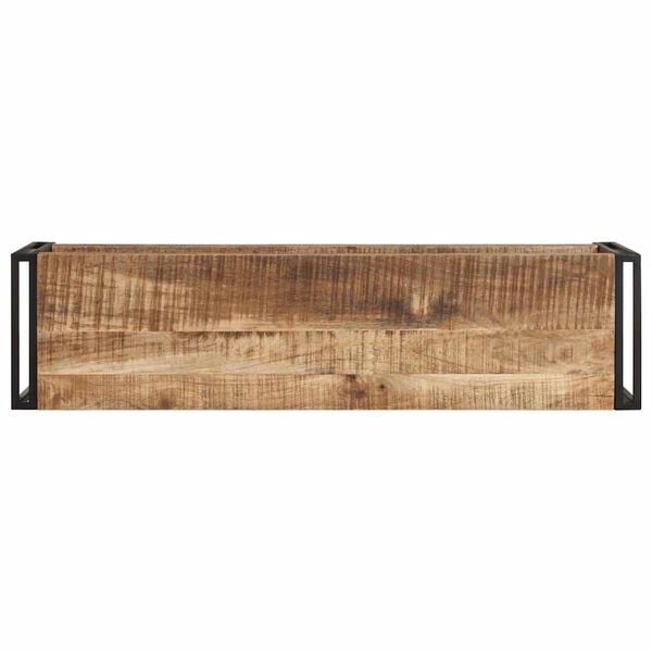 vidaXL TV Cabinet 120x30x40 cm Rough Mango Wood