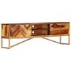 vidaXL TV Cabinet 140x30x45 cm Solid Acacia Wood