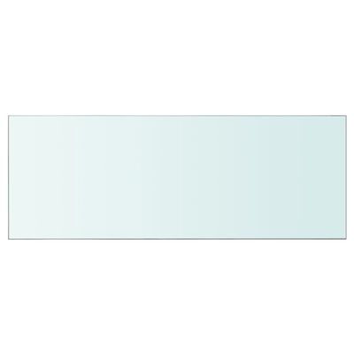 vidaXL Shelf Panel Glass Clear 80x30 cm