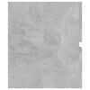 vidaXL Bathroom Furniture Set Concrete Grey Engineered Wood