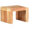vidaXL Side Table 43x40x30 cm Solid Acacia Wood