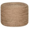 vidaXL Jute Rope 25 m Long 6 mm Thick