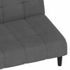 vidaXL 2-Seater Sofa Bed Dark Grey Velvet