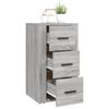 vidaXL Sideboard Grey Sonoma 40x33x70 cm Engineered Wood