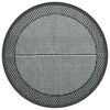 vidaXL Outdoor Carpet ARAKIL Grey &Oslash;120 cm PP