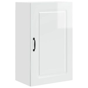 vidaXL Dishwasher Panel Kalmar High Gloss White 50 x 31 x 80 cm