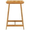 vidaXL 3 Piece Garden Bar Set Brown