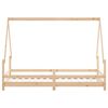 vidaXL Kids Bed Frame 90x190 cm Solid Wood Pine