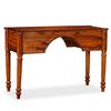 vidaXL Writing Table Solid Acacia Wood 115x50x76cm