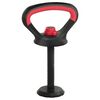 vidaXL 4-in-1 Dumbbell Set Black and Red 121 x 19.5 x 19.5 cm