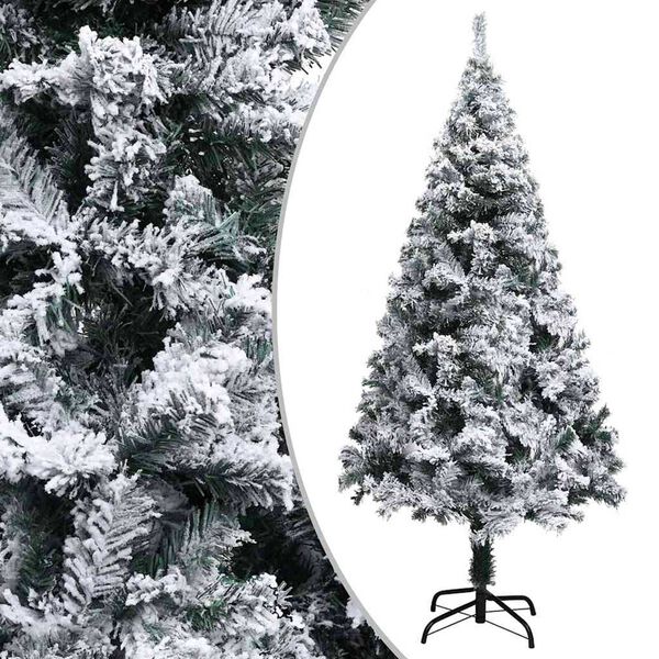 vidaXL Artificial Pre-lit Christmas Tree with Ball Set LEDs Green 120 cm