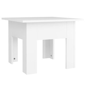 vidaXL Coffee Table White 55x55x42 cm Engineered Wood