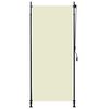 vidaXL Roller Blind | Cream | Polyester with PA coating, steel, aluminium