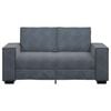 vidaXL 2-Seater Sofa Dark Grey 160x78x84 cm Velvet