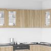 vidaXL Hanging Cabinet Lyon Sonoma Oak 60x31x60 cm Engineered Wood