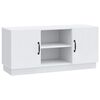 vidaXL TV Cabinet White 102 x 34.5 x 47 cm Engineered Wood