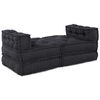 vidaXL Modular Sofa 4 pcs Anthracite Fabric