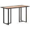 vidaXL Dining Table 120 cm Solid Reclaimed Wood