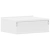 vidaXL Floating Nightstands 2 pcs White 40x30x15cm Engineered Wood