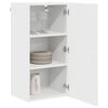 vidaXL Kitchen Cabinet Kalmar White 40 x 31 x 80 cm Engineered Wood