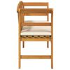 vidaXL Rose Bench Natual 114 x 46 x 82.5 cm Solid Acacia Wood
