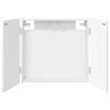 vidaXL Dartboard Cabinet White 56 x 12 x 53.5 cm Engineered Wood