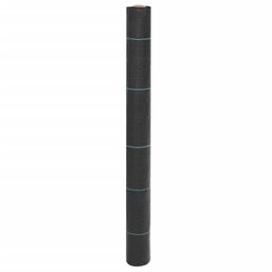 vidaXL Weed Membrane Black 1x25 m PP
