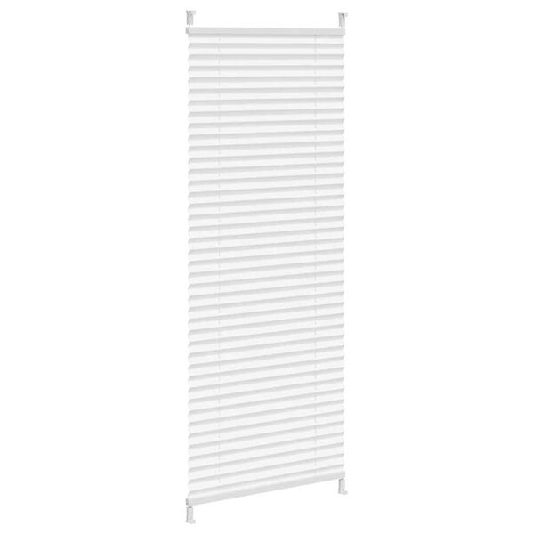 Plisse Blind 50x150cm White Pleated Blind
