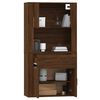 vidaXL Highboard Brown Oak Engineered Wood