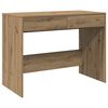 vidaXL Desk | Artisan oak | Engineered wood | Medium | Desk | Rectangular