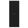vidaXL Highboard Black oak 70 x 42.5 x 185 cm Engineered wood
