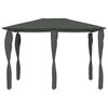 vidaXL Gazebo with Post Covers 3x4x2.6 m Anthracite 160 g/m²