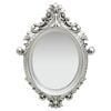 vidaXL Wall Mirror Castle Style 56x76 cm Silver