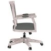 vidaXL Swivel Office Chair Dark Grey Fabric