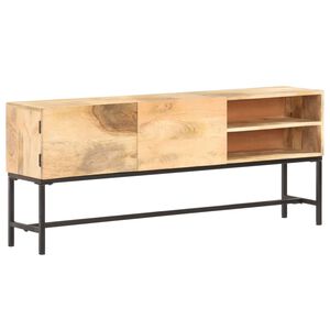 vidaXL Sideboard 145x30x60 cm Solid Mango Wood