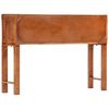 vidaXL Console Table 120x32x80 cm Solid Rough Wood Acacia