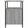 vidaXL Bedside Cabinets 2 pcs Grey Sonoma 34x35.5x50 cm Engineered Wood
