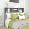 vidaXL Headboard Cabinet Grey Sonoma 140x19x103.5 cm