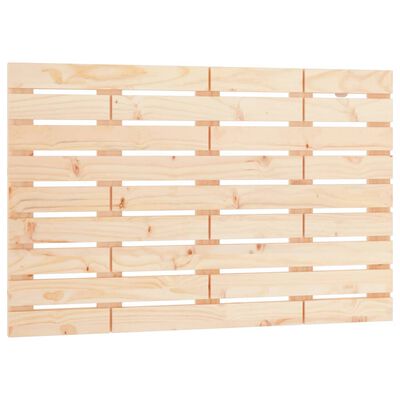 vidaXL Wall Headboard 96x3x63 cm Solid Wood Pine