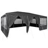 vidaXL Party Tent Anthracite and White 600 x 400 x 266 cm
