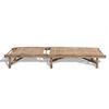 vidaXL Sun Lounger Bamboo