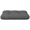 vidaXL Pallet Cushion Anthracite 60x40x12 cm Fabric