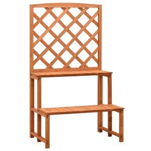 vidaXL Planter | Orange | Solid firwood with a water-based finish