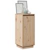 vidaXL Sideboards 2 pcs 31.5x34x75 cm Solid Wood Pine