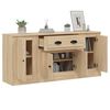 vidaXL Sideboards 3 pcs Sonoma Oak Engineered Wood