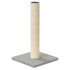 vidaXL Cat Scratching Post Light Grey 22x22x45 cm