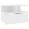 vidaXL Floating Nightstand White 40x31x27 cm Engineered Wood