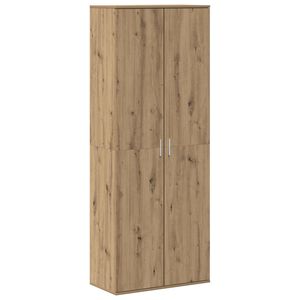 vidaXL Highboard 70 x 33.5 x 180 cm Engineered Wood Artisan Oak