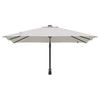 vidaXL Garden Parasol Sand 248.5 x 247.5 x 160 cm Polyester and Steel
